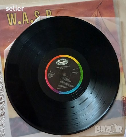 WASP Гръцко издание 1985г Състояние на винила:VG++/EXELLENT Състояние на обложката :VG+ В DISCOGS им, снимка 3 - Грамофонни плочи - 42717814