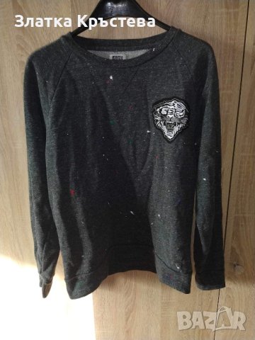 Мъжка блуза с дълъг ръкав