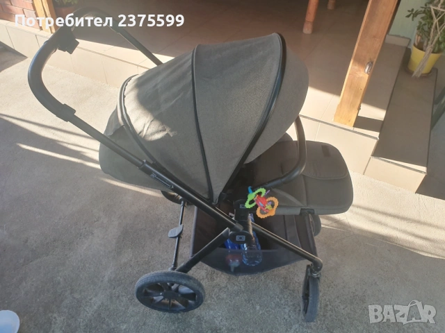 Комбинирана количка Moon Clicc Moss Green Melange, снимка 2 - Детски колички - 53288013