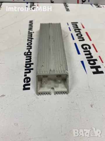 Прецизен шунтов Резистор  RARA IRH 100  100 ома K PCN 76  корпус от екструдиран алуминий, снимка 2 - Друга електроника - 48584728