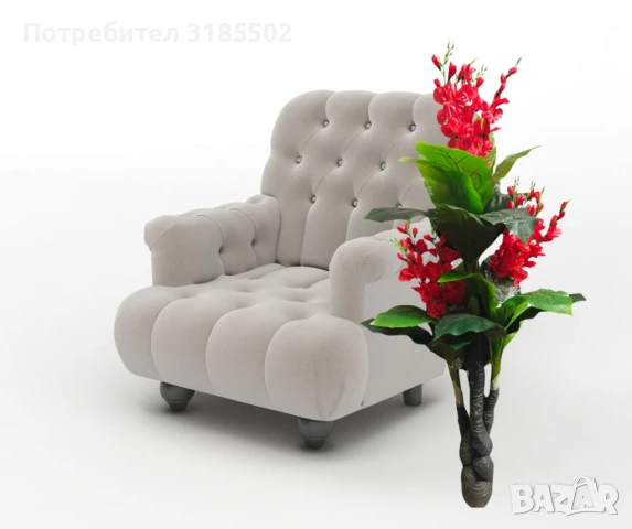 Изкуствено цвете,1.7 метра, снимка 3 - Изкуствени цветя - 51227159