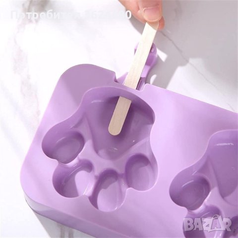 Силиконов молд лапички, снимка 4 - Други стоки за дома - 40829082