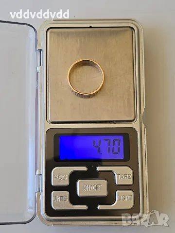 СССР златен пръстен халка 14 карата, снимка 12 - Пръстени - 55777427