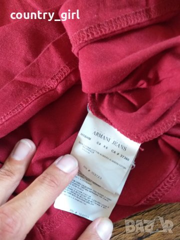 armani jeans - страхотна мъжка тениска, снимка 6 - Тениски - 29728817