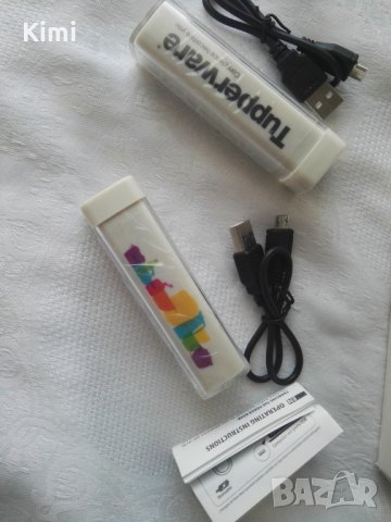 Нова Портативна Външна Батерия PowerBanк на Tupperware 