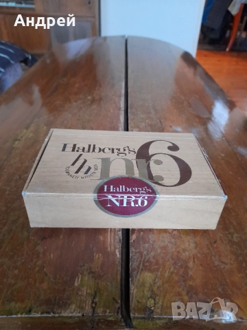 Стара кутия от пури Halbergs 6