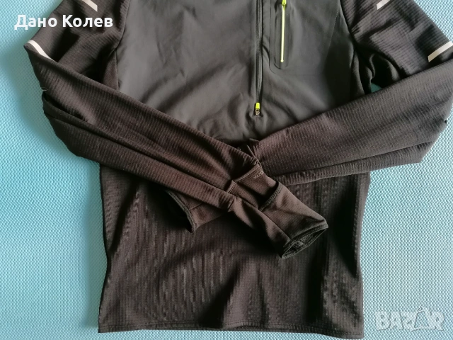 Мъжка блуза за бягане KIPRUN RUN 900 Warm [Размер: S] [Цвят: Черенщ], снимка 12 - Спортни дрехи, екипи - 53883260