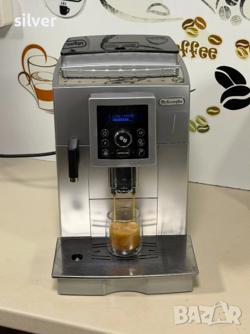 Кафемашина кафе автомат delonghi magnifica с гаранция, снимка 3 - Кафемашини - 52313673