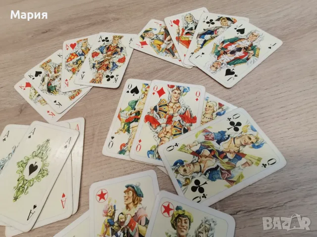 Eмблематични карти „Coeur Rokoko No. 160“ ГДР, снимка 9 - Колекции - 55746896