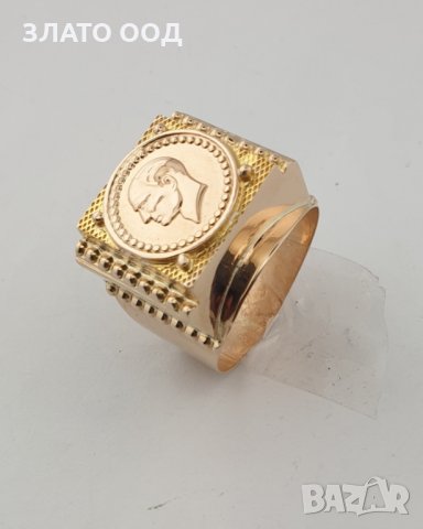 Мъжки златни пръстени, снимка 6 - Пръстени - 30983632