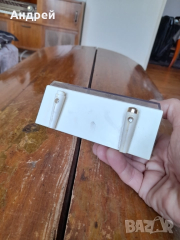 Настолен часовник,будилник СЛАВА,SLAVA #11, снимка 5 - Антикварни и старинни предмети - 52930495