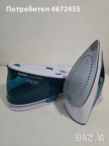 Парна ютия с станция Tefal Express Essential SV6115, снимка 4 - Ютии - 52703696