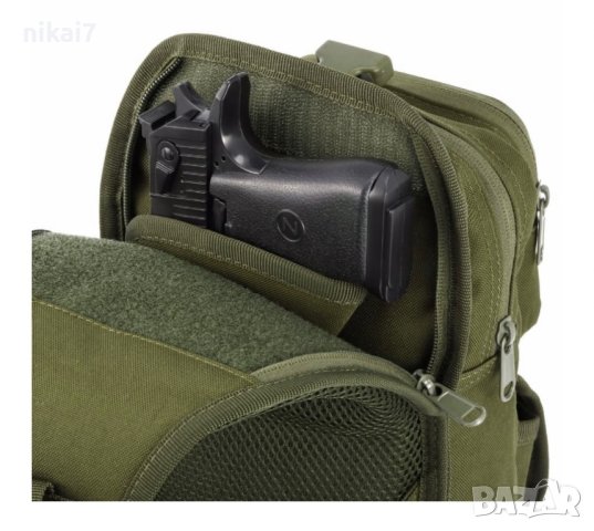тактическа чанта с кобур за оръжие водоустойчива USA Tactikal KOMBT, снимка 8 - Екипировка - 37641055