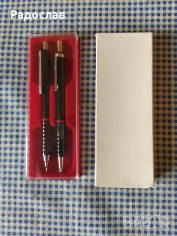стар комплект химикалка и молив Rotring