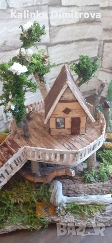 Къща на дърво-ръчна изработка., снимка 8 - Други стоки за дома - 53179766