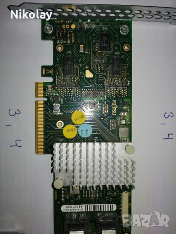 RAID контролери, DELL,LSI LOGIC, PROMISE, FUJITSU, снимка 15 - Работни компютри - 25564011