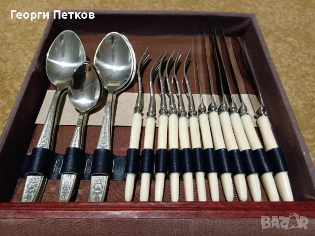 Прибори за хранене, от неръждаема стомана,, снимка 4 - Прибори за хранене, готвене и сервиране - 48266040