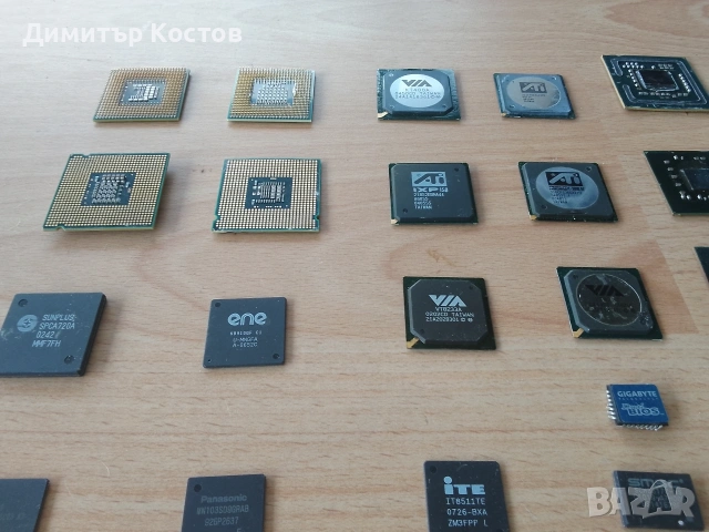 Продавам лот процесори, чипове и хард дискове за електронна скрап , снимка 2 - Друга електроника - 53232081