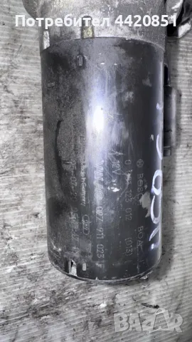 Стартер за VW Golf 2005 - 0 001123012 / 02Z911023F, снимка 2 - Части - 49943535