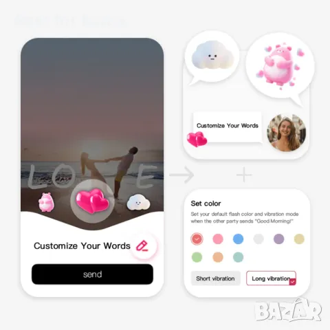 Totwoo Гривна Sun Touch с единично въже Milan, снимка 12 - Смарт гривни - 50104292