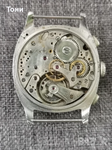 Minerva chronograf 1940г., снимка 7 - Антикварни и старинни предмети - 52898093