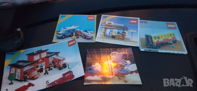 Vintage lego сетове 1978-1987 !!!, снимка 3 - Конструктори - 39578637