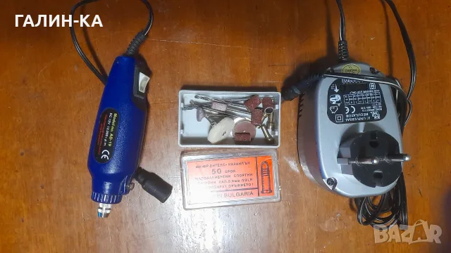 електрическа мини дрелка (мини шлайф) AD-19.  12V DC   , снимка 6 - Друга електроника - 56431998