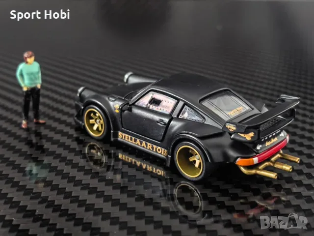 Porsche Rwb 930 Stella Artois Diecast Model Limited Edition 1999pcs Hg-Model 1:64, снимка 5 - Колекции - 52916222