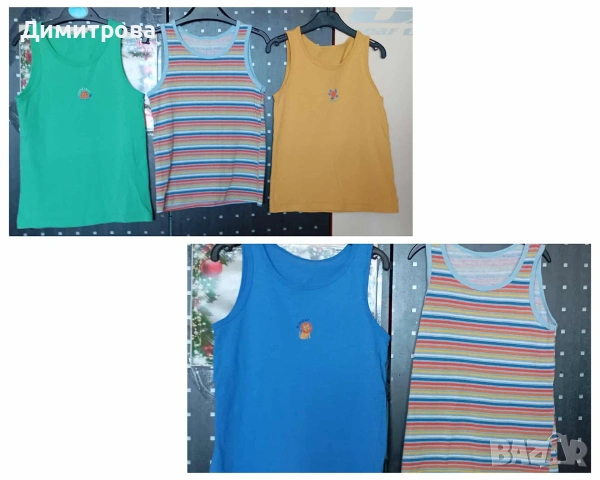 лот пижами и потници размер 5-6г 116см, снимка 4 - Детски пижами - 53082305