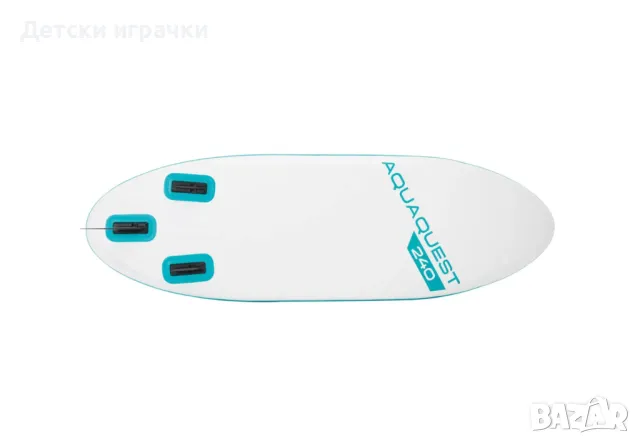 Надуваем SUP борд с гребло INTEX Aqua Quest 320, 302 х 81 х 15 см, падълборд, снимка 5 - Водни спортове - 50394457