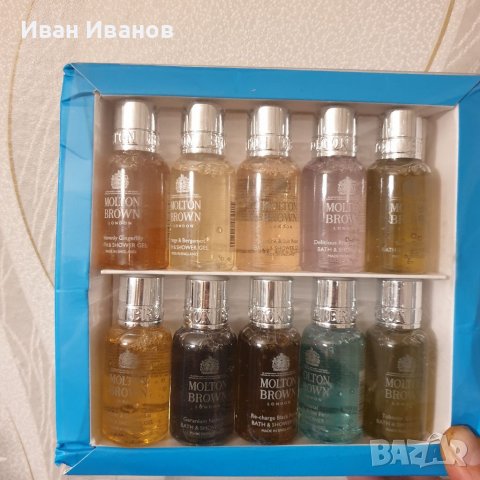 Комплект Душ Гелове  Molton Brown London  10бр по 30 мл, снимка 2 - Други - 39955376