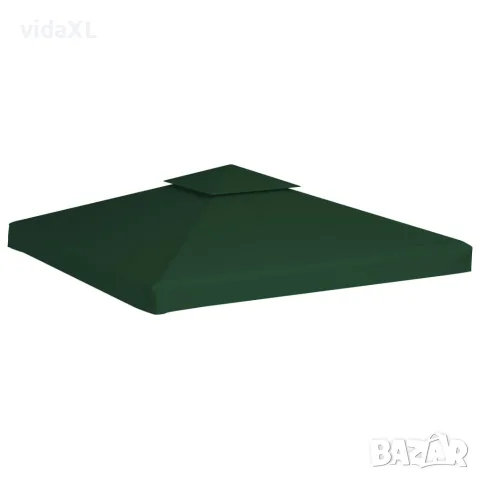 vidaXL Покривало за шатра, резервно, зелено, 310 гр/м², 3х3 м(SKU: 40876), снимка 2 - Градински мебели, декорация  - 56040040