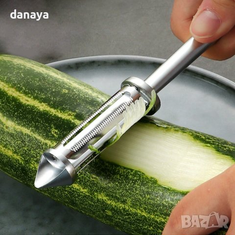 3492 Мултифункционална белачка за зеленчуци и плодове, снимка 6 - Аксесоари за кухня - 39532209