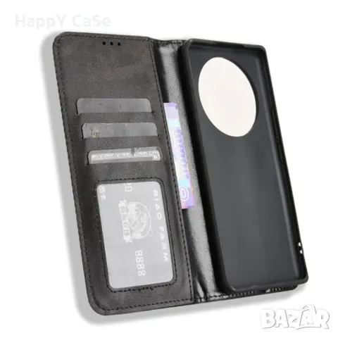 Honor Magic 8 Lite / 7 Lite / 7 Pro / Кожен калъф кейс тип тефтер, снимка 3 - Калъфи, кейсове - 48557245