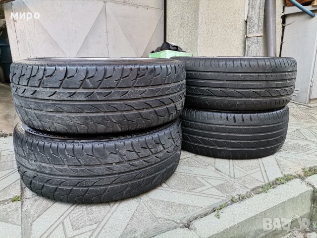 Продавам 4 броя алуминиеви джанти с гуми 17цола 5x105 за ОПЕЛ, снимка 2 - Гуми и джанти - 37668967