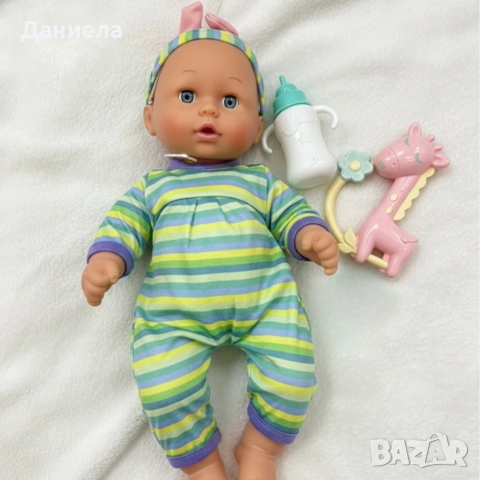 Кукла бебе My Sweet Love с 10 звука и аксесоари – идеален подарък за малки грижещи се сърца, снимка 4 - Кукли - 52826403
