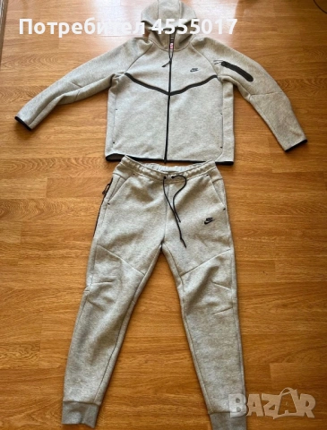 Nike Tech Fleece women gray xs, снимка 2 - Спортни екипи - 53995240