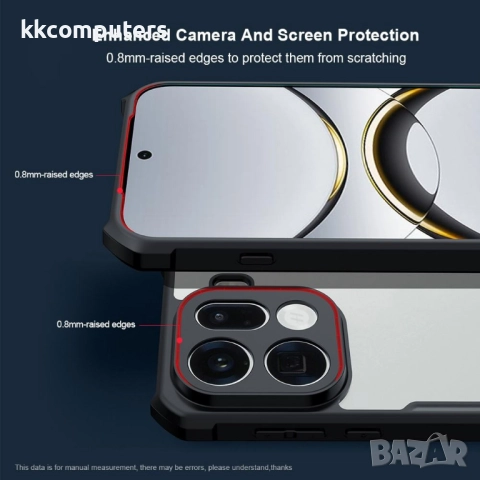 Калъф + протектор XUNDD за Oppo Find X9 Pro 5G – прозрачен удароустойчив TPU + акрил, Airbag защита, снимка 4 - Калъфи, кейсове - 52686832