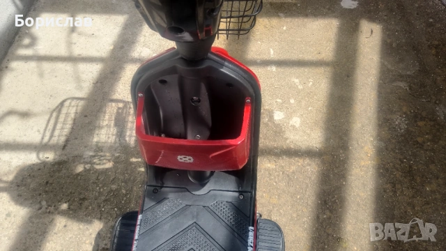 Електрически скутер-велосипед, снимка 5 - Мотоциклети и мототехника - 54180791