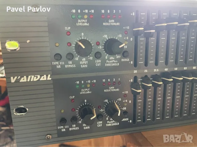 Vandal 2231 Equalizer/Limiter/NR, снимка 2 - Ресийвъри, усилватели, смесителни пултове - 55926177