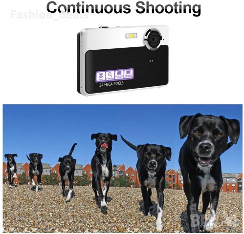 Нова Компактна Vlogging мини цифрова камера джобна за фотография , снимка 6 - Фотоапарати - 33984230