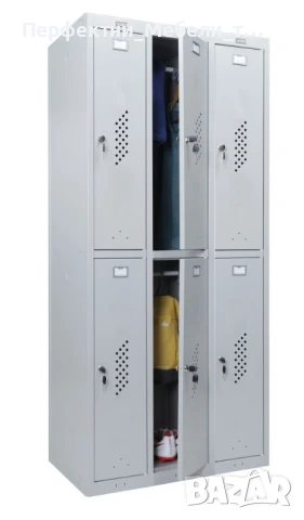 6-местен метален гардареб,метален гардероб 6 клетки за басейн,за съблекалня,за фитнес,за коридор