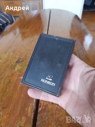 Стара кутия от запалка Ronson Varaflame, снимка 2 - Други ценни предмети - 51206509
