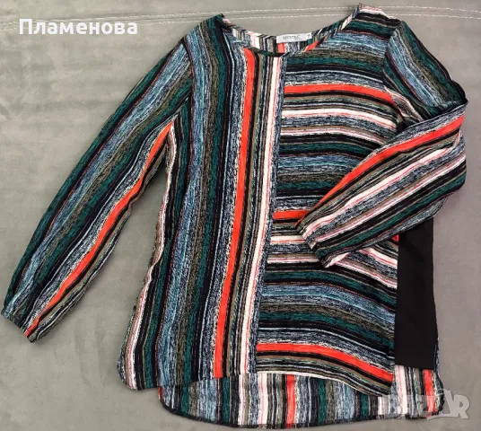 Тънка блузка с дълъг ръкав - M/L