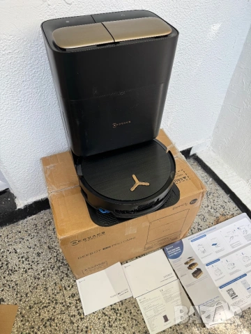 Прахосмукачка Робот + Автоматична Станция ECOVACS Deebot X9 Pro OMNI за Сухо и Мокро, 16600Pa, AI!, снимка 6 - Прахосмукачки - 54170972