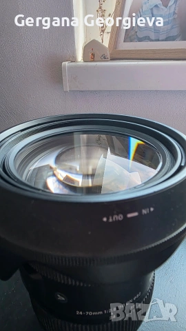 Sigma 24-70mm f/2.8 DG DN Art – Sony E (професионален zoom), снимка 4 - Обективи и филтри - 54164138