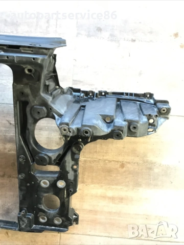 Предна носеща рамка / панел за радиатор за Porsche Cayenne 4.5 V8 (2005) 7L0805594 , снимка 3 - Части - 54303605