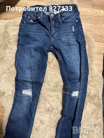 Дамски дънки - ХС размер, снимка 2 - Дънки - 53063238