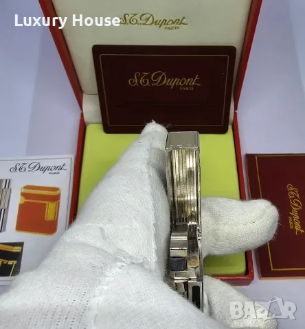 Запалка S.T. Dupont с Черен Лак, снимка 7 - Колекции - 56202238