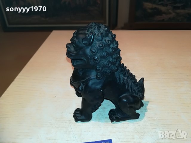 дракон-зверче-масивно/тежко с размери 13х11х7см, снимка 2 - Колекции - 29167385